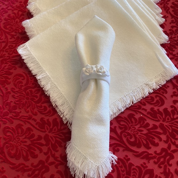 Linen cloth dinner napkins - Picture 4 of 4